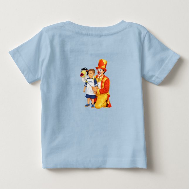 Camiseta De Bebé Illustrazioni Giocose (Reverso)
