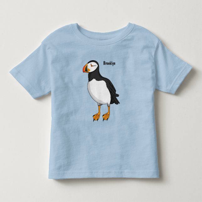 Camiseta De Bebé Ilustracion atlántico (Anverso)