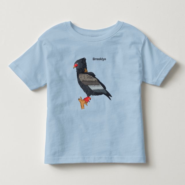 Camiseta De Bebé Ilustracion Bateleur Eagle (Anverso)