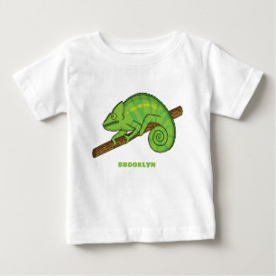 Camiseta De Bebé Ilustracion Chameleon de Parson