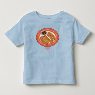 Camiseta De Bebé Ilustracion Churro personalizado
