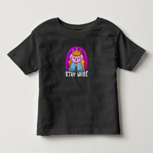 Camiseta De Bebé Ilustración de bebé adorable con niños arcoíris