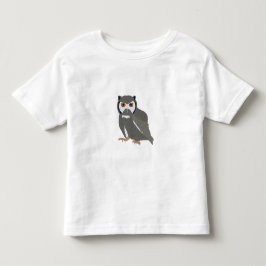 Camiseta De Bebé Ilustracion de Búho Cute