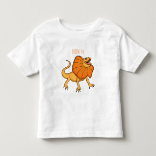 Camiseta De Bebé Ilustración de dibujos animados de lagarto de cuel