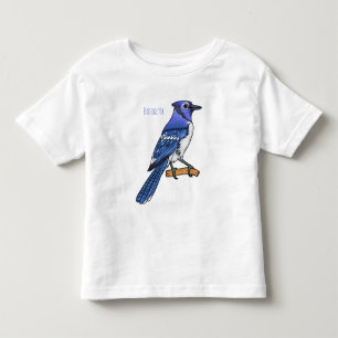 Camiseta De Bebé Ilustración de dibujos animados de pájaro arrendaj