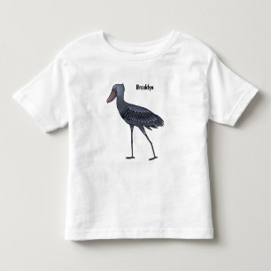 Camiseta De Bebé ilustración de dibujos animados de pájaro zapatero