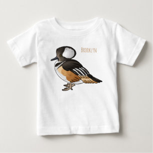 Camiseta De Bebé Ilustración de dibujos animados de pato joyuyo