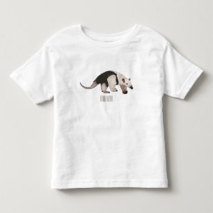 Camiseta De Bebé Ilustración de dibujos animados de Tamandua