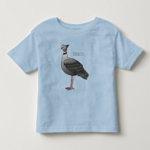Camiseta De Bebé Ilustración de dibujos animados del pájaro gritón