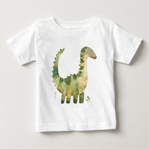 Camiseta De Bebé Ilustración de dinosaurio lindo – Dino divertido
