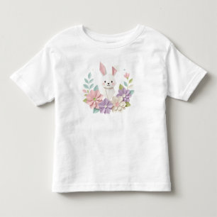 Camiseta De Bebé Ilustración de fiesta de animal personalizado de c