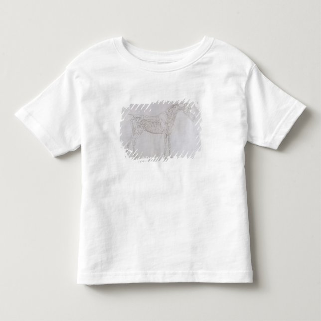 Camiseta De Bebé Ilustracion de George Stubbs el | 'de la anatomía (Anverso)