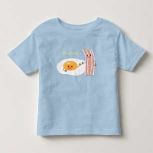 Camiseta De Bebé Ilustracion de huevo de kawaii y personalizado de