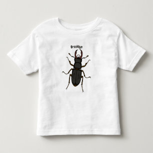 Camiseta De Bebé Ilustracion de insectos Stag
