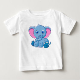 Camiseta De Bebé Ilustracion de personalizado animal
