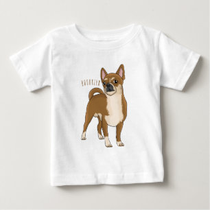 Camiseta De Bebé Ilustracion de personalizado chihuahua