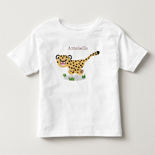 Camiseta De Bebé Ilustracion de personalizado con queso lindo (Anverso)