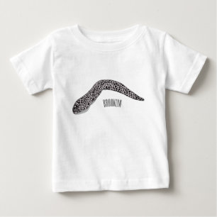 Camiseta De Bebé Ilustracion de personalizado de anguila moray loca