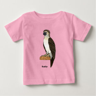 Camiseta De Bebé Ilustracion de personalizado de aves águilas de Fi