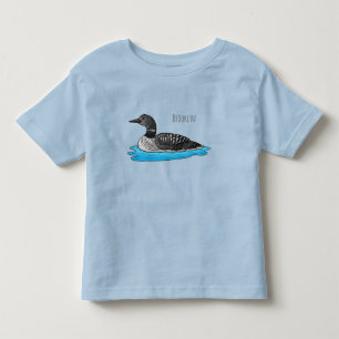 Camiseta De Bebé Ilustracion de personalizado de aves de Loon