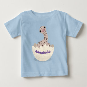 Camiseta De Bebé Ilustracion de personalizado de avestruz de bebé