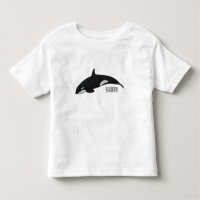 Ilustracion de personalizado de ballenas asesina
