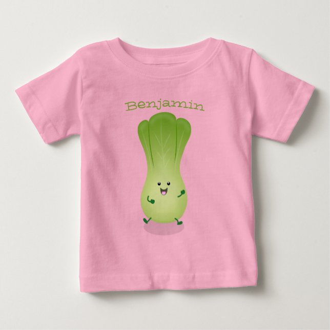 Camiseta De Bebé Ilustracion de personalizado de bebé choy (Anverso)
