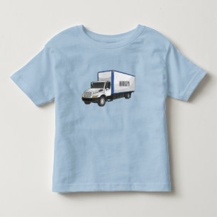 Camiseta De Bebé Ilustracion de personalizado de camiones de cajas