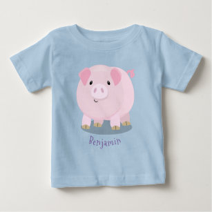 Camiseta De Bebé Ilustracion de personalizado de costillar de cacer