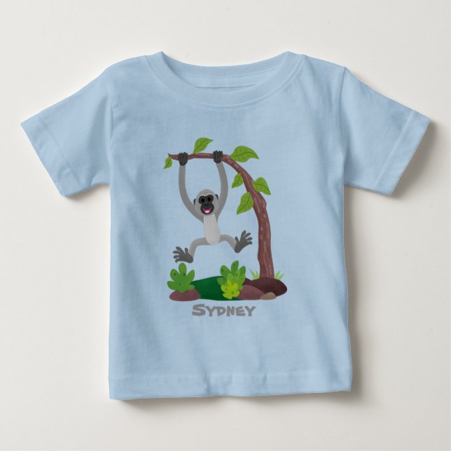 Camiseta De Bebé Ilustracion de personalizado de gambas de gambas a (Anverso)