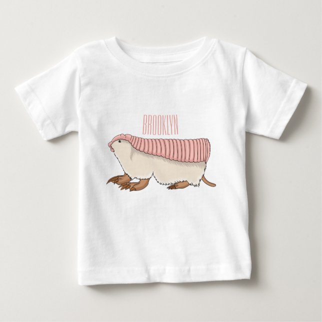 Camiseta De Bebé Ilustracion de personalizado de hadas rosadas (Anverso)