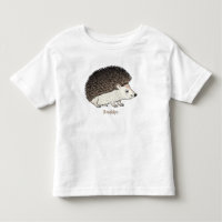 Ilustracion de personalizado de hedgehog espinoso