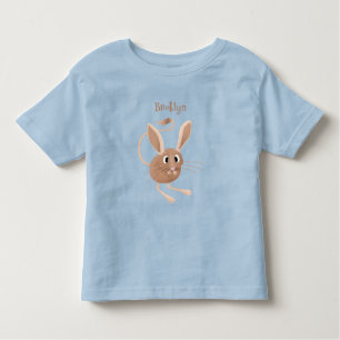 Camiseta De Bebé Ilustracion de personalizado de jerboa larga y cor