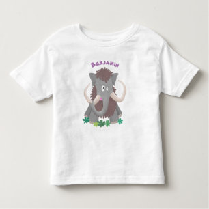 Camiseta De Bebé Ilustracion de personalizado de mamut bobo gracios