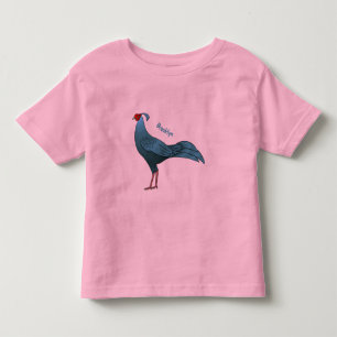 Camiseta De Bebé Ilustracion de personalizado de pájaro de fuego si