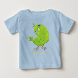 Camiseta De Bebé Ilustracion de personalizado de paracaídas verde l