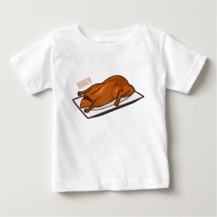 Camiseta De Bebé Ilustracion de personalizado de pato de Peking
