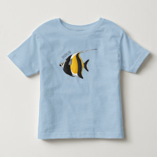 Camiseta De Bebé Ilustracion de personalizado de peces moro