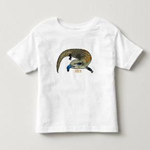 Camiseta De Bebé Ilustracion de personalizado de piel de tono azul