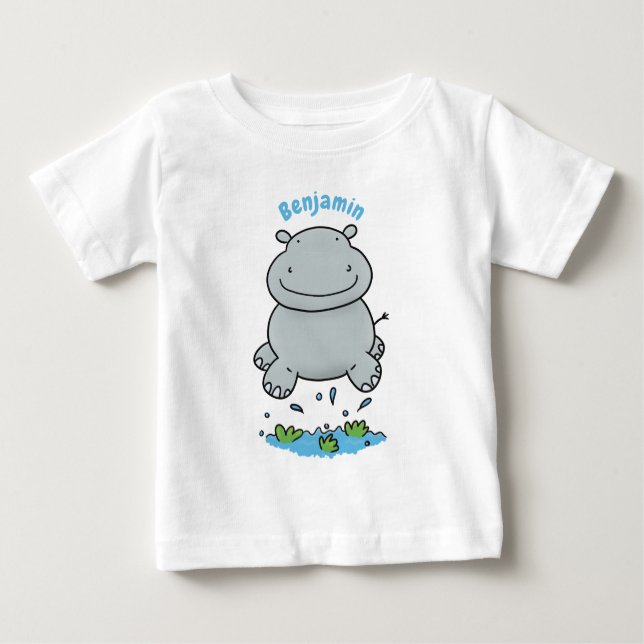 Camiseta De Bebé Ilustracion de personalizado de puenteo agudo (Anverso)