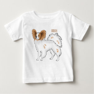Camiseta De Bebé Ilustracion de personalizado papillon