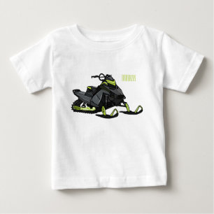 Camiseta De Bebé Ilustracion de personalizado para motos de nieve