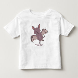 Camiseta De Bebé Ilustracion de personalizado volador de bate de be