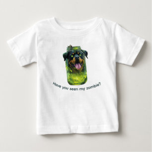 Camiseta De Bebé Ilustracion de rotuiler Frankenstein Jar