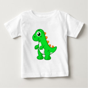Camiseta De Bebé Ilustracion De Tirano Rex.