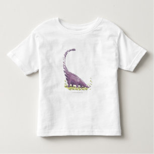Camiseta De Bebé Ilustracion del dinosaurio de Giraffatitan