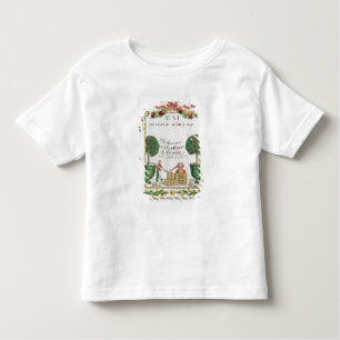 Camiseta De Bebé Ilustración del 'd'Orange de Eau de Fleur