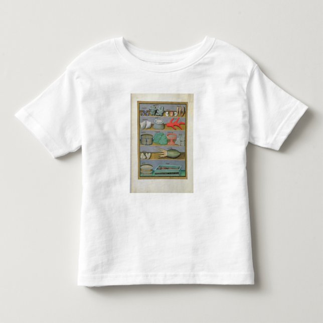 Camiseta De Bebé Ilustracion del 'libro de las medicinas simples (Anverso)