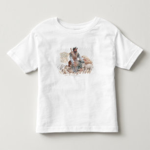 Camiseta De Bebé Ilustracion del pastor que encuentra sus ovejas