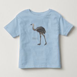 Camiseta De Bebé Ilustracion del personalizado de aves de mayor rhe